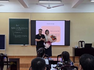 Khoa Nhà nước & pháp luật tổ chức thao giảng cấp khoa năm 2026